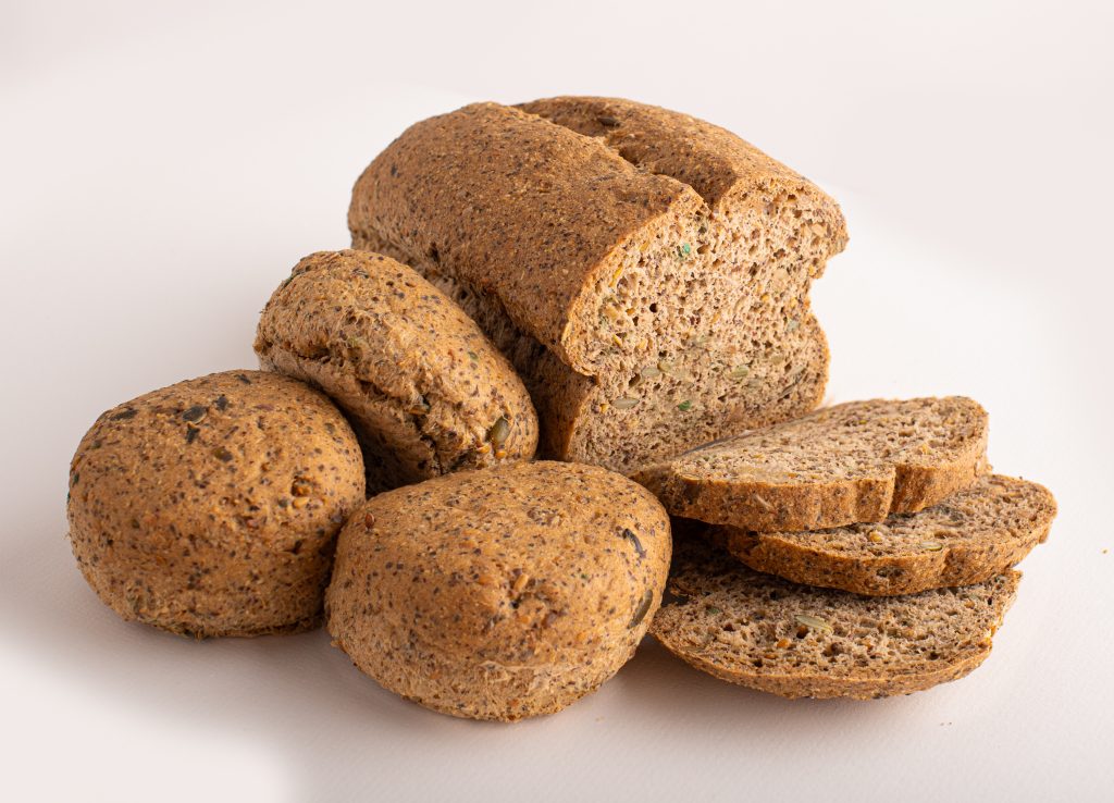 seeded rolls or loaf